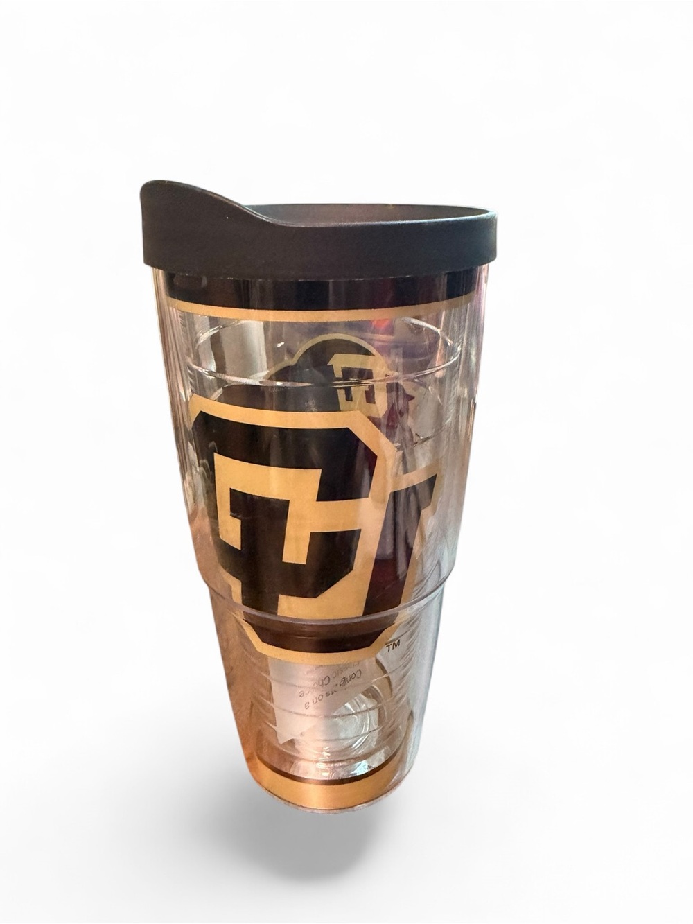 University Of Colorado Buffaloes Tervis Insulated Classic Tumbler 24 oz With Lid